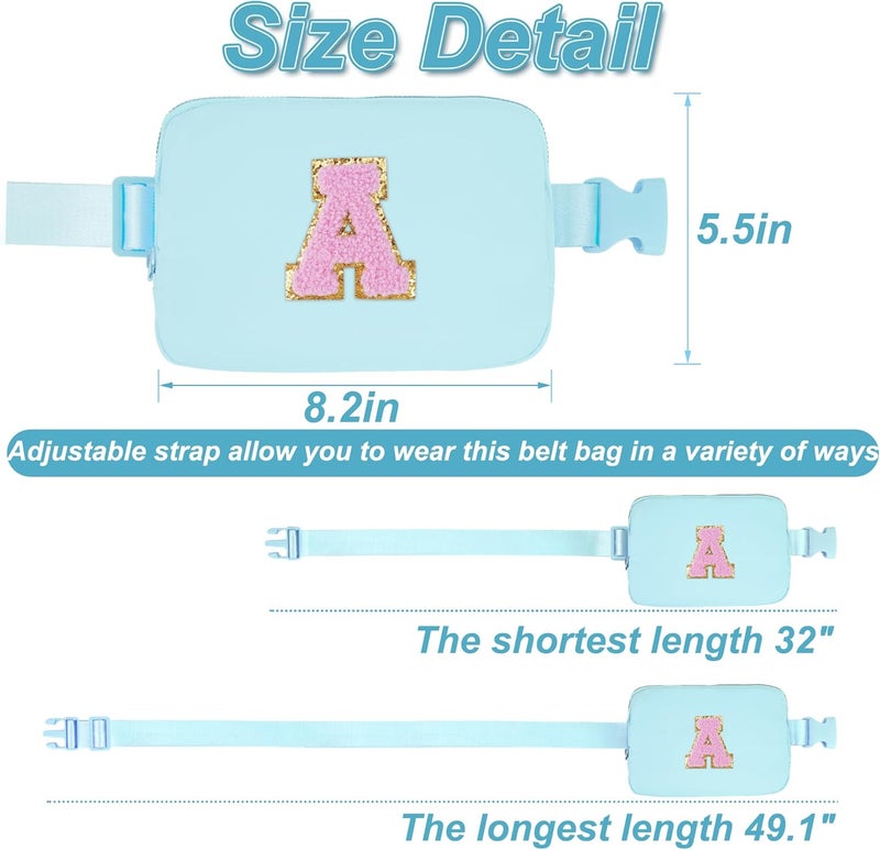 Uygafly Christmas Gifts for Teen Girls Kids - Birthday Gifts for Girls,Friendship Gifts for Women,Friend Birthday Gifts for Women - Fanny Pack Crossbody Bag Belt Bag Cute Trendy Stuff | Blue,A - Image 5